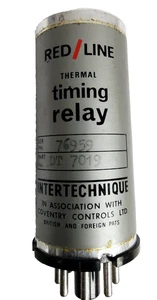 Vintage RED LINE Thermal Timing Relais DT7019 Intertechnique 230V 3A UK Made - Bild 1 von 7