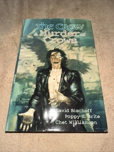David Bischoff Poppy Z Brite The Crow A Murder of Crows 1st Edition 1998 HCDJ - Bild 1 von 24