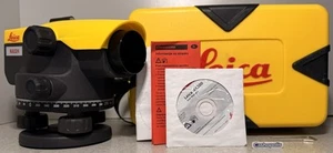 Leica NA324 360 Degree Automatic Level Model Magnification 24x Surveying W/ CASE - Picture 1 of 24
