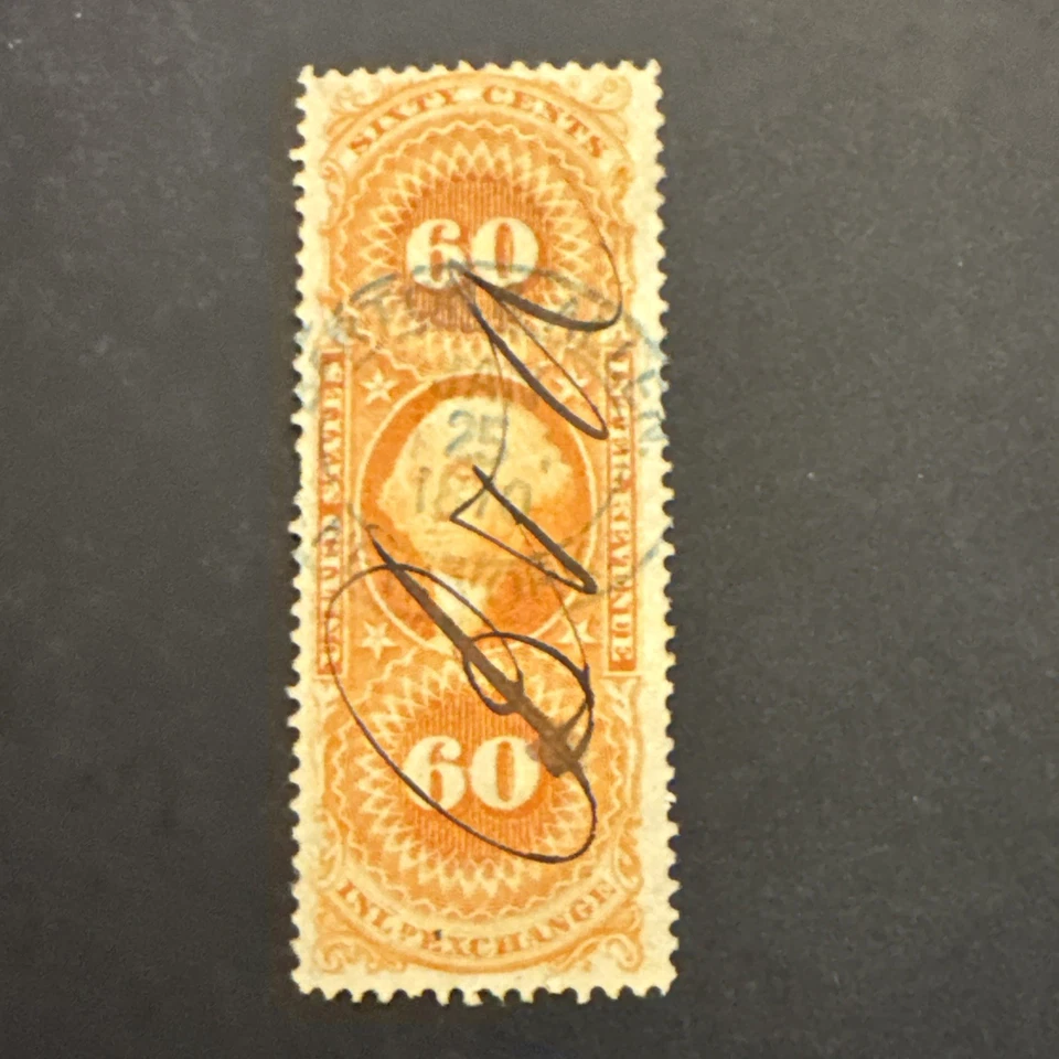 Us Revenue Stamp # R64c - ..Used NG - Image 1 of 2