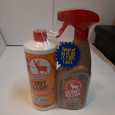 Combo spray súper cargado Scent Killer 559 Wildlife Research 24/24, 56 oz Foto 1 de 4