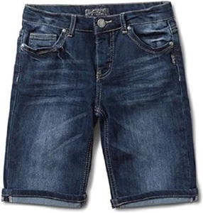 Silver Jean Co. Girls' Dark Wash Tina Bermuda Shorts - Picture 1 of 1