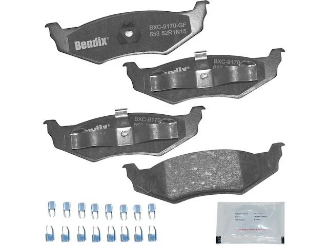 Bendix 52MG83T Rear Brake Pad Set Fits 1999-2004 Chrysler 300M 3.5L V6 - Image 1 of 1