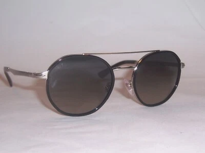 NEW Persol Sunglasses PO 2456/S 518/71 SILVER/GRAY  53mm AUTHENTIC - Image 1 of 4