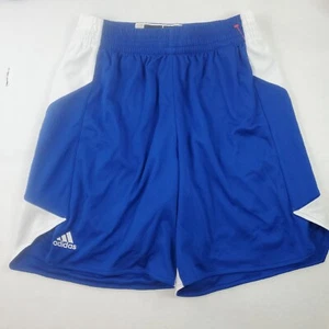 adidas Basketball Shorts Men's US Size S Team Short Royal Blue White Athletic - Picture 1 of 10