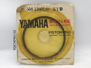 Yamaha DT100 MX100 RX100 RD200 Piston Rings STD Genuine 558-11601-00 - Picture 1 of 2