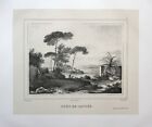 1830 - Capri Isola - Litografia Villain Michallon Italia