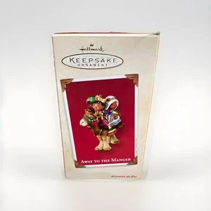 Hallmark Keepsake 2003 Away to the Manger Christmas Ornament MIB - Picture 1 of 3