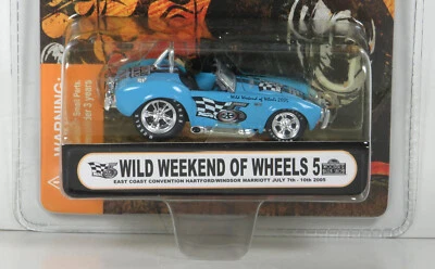 2005 Release 1964 Cobra 64-65 Shelby Wild Weekend Of Wheels 1 of 1020  Diecast a - Image 1 of 4