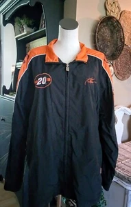 Chaqueta cortavientos Chase Authentics para hombre 2XL Tony Stewart negra NASCAR 2000s - Imagen 1 de 12