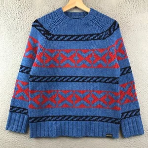 Vintage Abercrombie & Fitch Wool Knit Youth Sweater size L - Picture 1 of 9