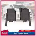 Ausgo 5d Tpe Floor Mats For Toyota Hiace 2019-onwards Door Sill Covered
