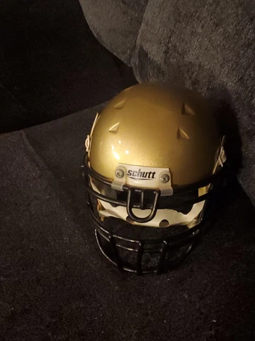 Navy Midshipmen Schutt Mini Authentic Football Helmet NCAA Cover