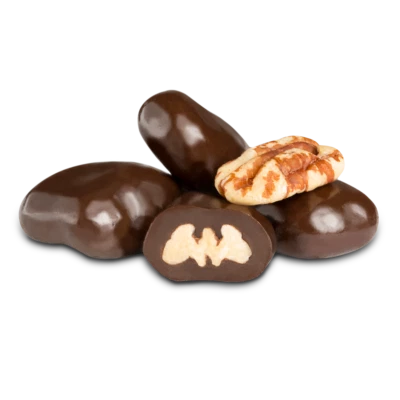 Albanese Dark Chocolate Covered Large Pecans  Choose Size Free Ship! - Image 1 of 3