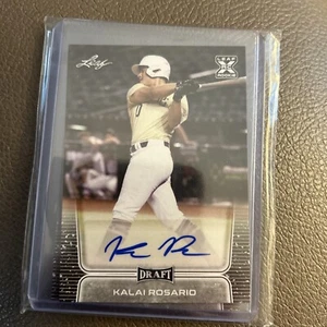 2020 KALAI ROSARIO LEAF DRAFT BASEBALL AUTO BA-KR1 - Picture 1 of 2