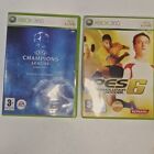UEFA Champions League 2006-2007 + Pes 6 (Xbox 360) Football Games Bundle
