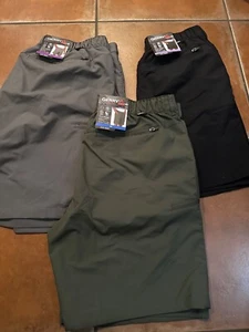 GERRY MENS ELASTIC COMFORT  WAISTBAND STRETCH FABRIC TECH SHORTS UPF 30+ - Picture 1 of 6