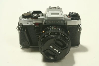 Pentax Program Plus 35mm SLR Film Camera WITH  50mm 1.4--A - Image 1 of 4