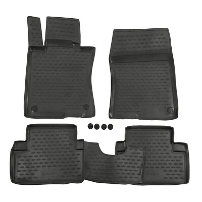 Bandeja de alfombrillas forradas para Acura TSX 2009-2014 juego completo personalizado Foto 1 de 4