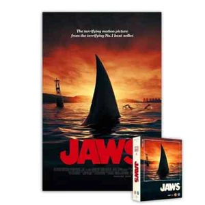 JAWS (1975) 4K Steelbook Film Vault Collection + VICE Poster-NEW-Free Shipping - Picture 1 of 13