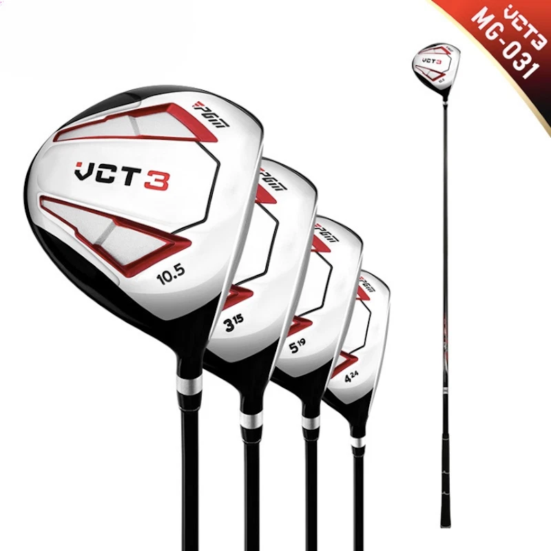 Right Hand Aluminum Alloy Head Drivers Fairways Hybrids Wood Pole Carbon Shaft - Image 1 of 4