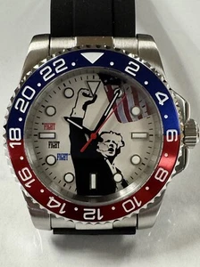 NEU Donald Trump Unikat Iconic Fighter Automatik Uhr - Bild 1 von 8