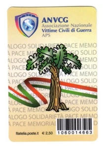 Italia 2023 - Associazione Vittime civili di guerra - tessera filatelica - Picture 1 of 2
