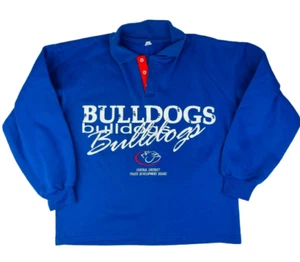 Central District Bulldogs SANFL AFL Sweater Jumper Vintage 1980's Style M Rare - Picture 1 of 7