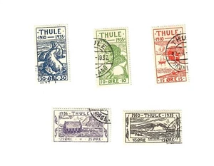 Groenlandia Thule 1937 juego usado - Imagen 1 de 1
