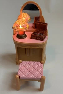 Fisher Price Loving Family casa delle bambole Sweet Melodies vanità musica luce FUNZIONA - Foto 1 di 11