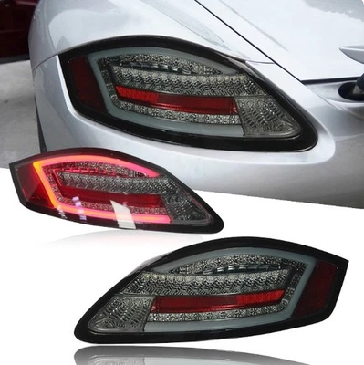 Luces traseras LED negras humo para PORSCHE cayman s 987 2004-2008 luces traseras LED Foto 1 de 4