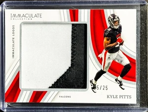 2023 Panini Immaculate Collection Kyle Pitts Immaculate Numbers #/25 - Picture 1 of 2