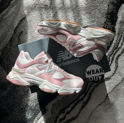 New Balance 9060 Rosa Rosa Ancho GS Talla 6.5Y (8 Mujer’s) GC9060FR Foto 1 de 3