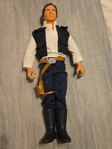 1992 Hasbro STAR WARS Han Solo 12  Action Figure Vintage clothe, No Blaster - Picture 1 of 2