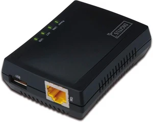 Digitus fast ethernet usb - servidor de red, para nas multifuncional, concentré  - Afbeelding 1 van 1