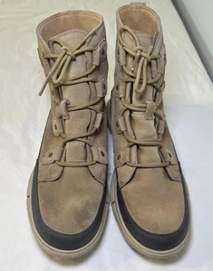 Sorel Explorer Mens 8.5 Brown Suede Waterproof Insulated LaceUp Boots NM4500-257 - Picture 1 of 11