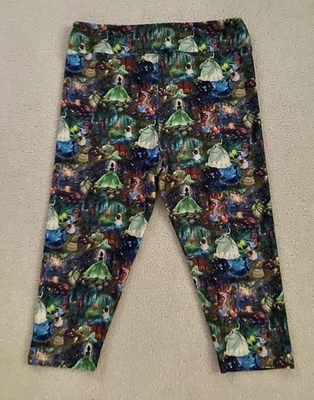 Leggings Capri Feminina Amelia Rose TCC ~ Princesa Tiana Estampa Gráfica Tamanho G/XL - Imagem 1 de 4