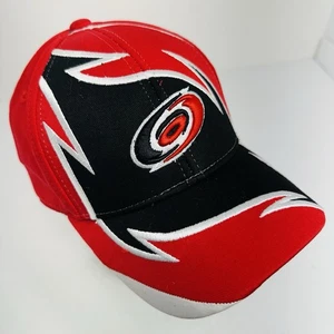 NHL Carolina Hurricanes Reebok Face Off Youth Shock Adjustable OSFA Ballcap - Picture 1 of 11