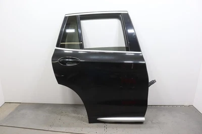 BMW X3 G01 2018-2024 montaje de puerta trasera derecha del lado del pasajero OEM negro_475 Foto 1 de 4
