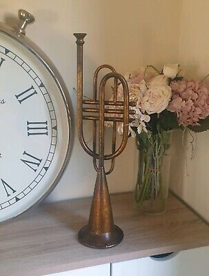 Custom Made Replica Brass Bugle/ Trumpet Ornament  / Now Selling  • 150$