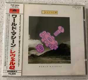 Level 42 – World Machine (CD) JAPAN OBI P33P-50034 ** - Picture 1 of 2