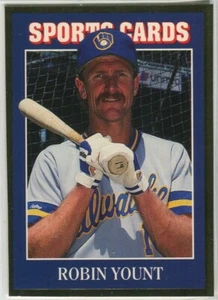 1992 Allan Kaye's Sports Cards News Magazine #30 Robin Yount Milwaukee Brewers - Picture 1 of 2