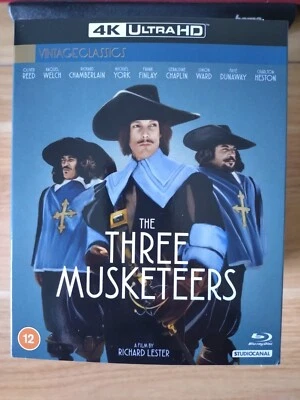 The Three Musketeers - 4K UHD + Blu ray set - new & sealed + slipcase - Image 1 of 3