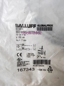 1Pcs New Balluff BES0074 BESM18MG-USC70B-BV03 - Picture 1 of 3