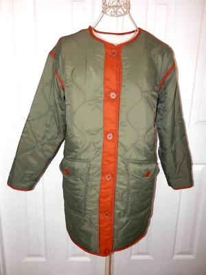 New women's Copper Key Lightweight Sherpa Lined Long Jacket Coat Size XS - Image 1 of 4