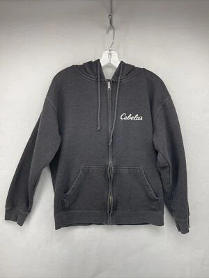 CABELA'S MUJER TOP MARRÓN MEDIANO M SUDADERA CON CAPUCHA CREMALLERA CHAQUETA Foto 1 de 4