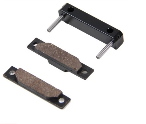 Metal Brake Pad Set BLACK For 1/5 HPI RV KM BAJA 5B 5T 5SC RC CAR GAS PARTS - Image 1 of 1