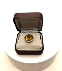 Vintage O C Tanner Tie Tac 10K Gold ~ 3 Grams - Picture 1 of 6