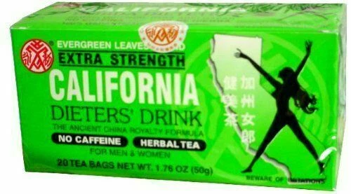 Evergreen Leaves California Dieters Tea Bags - 20 Count