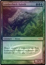 1 x Leatherback Baloth - Foil - WPN - LP -Magic The Gathering -MTG